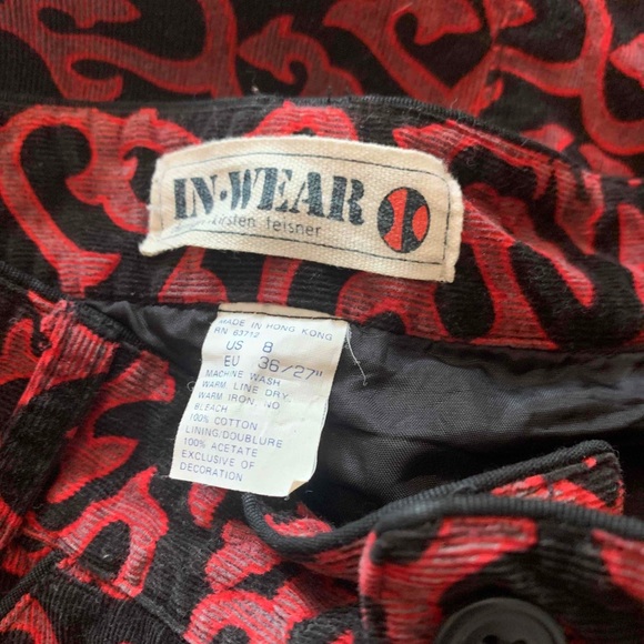 Rad Corduroy Vintage Skirt 1980s or 1990s - Picture 3 of 3